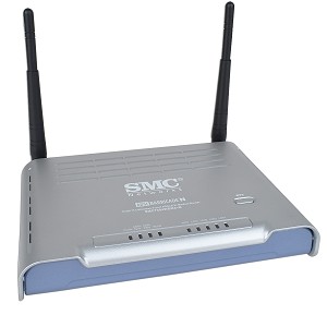 SMC Barricade N Pro 300Mbps 802.11n Wireless LAN/Firewall Router - Click Image to Close